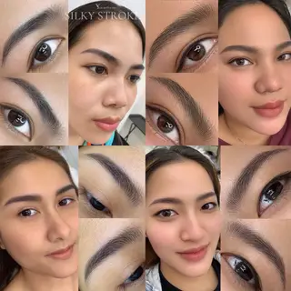 คิ้วลายเส้นHaristroke สีพรีเมี่ยม