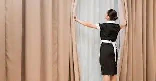Large curtains