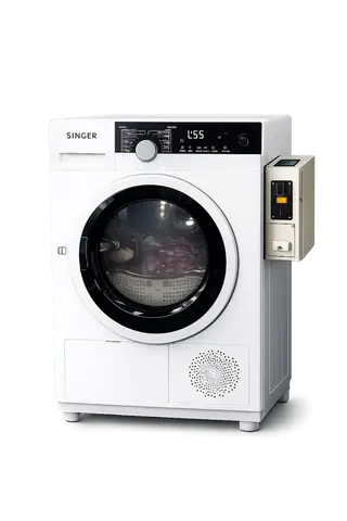 Coin-operated clothes dryer