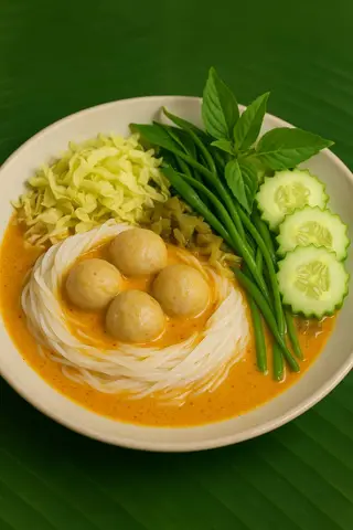 ขนมจีน น้ำยากะทิ
