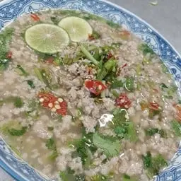 หมูสับต้มมะนาว