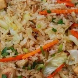 ข้าวผัดเต้าหู้เจ