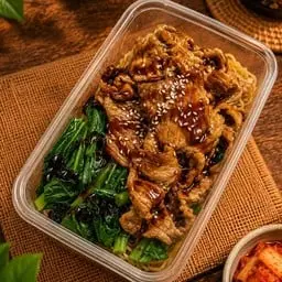 Teriyaki Pork Noodles (Dry)