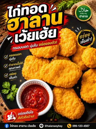 นักเก็ต ทอดกรอบ ชุดและ