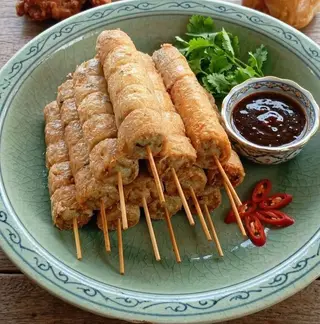 จ้อปูอัดทอดกรอบ