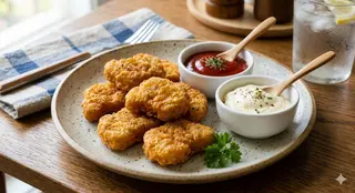 Chicken nuggets (6 pieces)