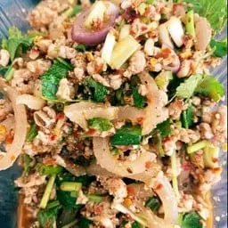 Pork larb