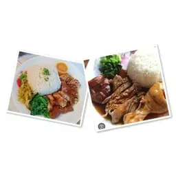 [เซตสุดฮิต] ข้าวขาหมูเนื้อเปื่ิอยๆหนังนุ่มๆ + ข้าวสองใจ