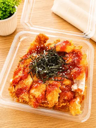 มาม่าเกาหลีไก่ทอดซอสสไปซี่เกาหลี