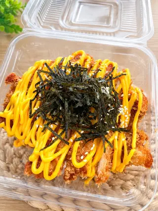 มาม่าเกาหลีไก่ทอดซอสชีส