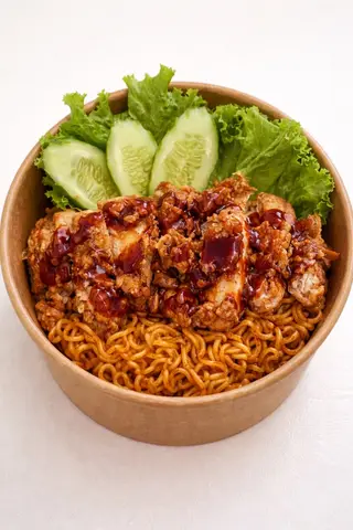 มาม่าเกาหลีไก่กรอบ
