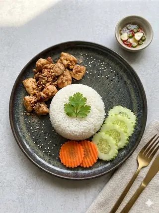 ไก่กระเทียม