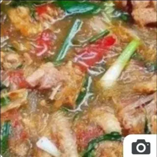 แกงลาวไก่ใส่วุ้นเส้น