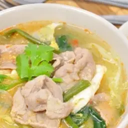 Chicken Sukiyaki (soup)