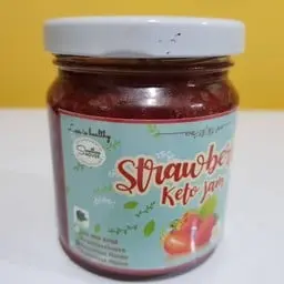 Strawberry Keto Jam - 100% Keto Strawberry Jam, Flour-Free and Sugar-Free