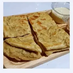 Keto Roti Tortilla, fried in butter, flourless and sugarless, 1 piece.