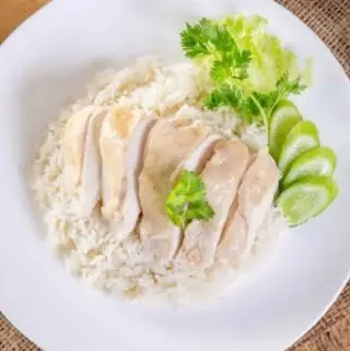 ข้าวมันไก่ต้ม