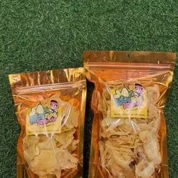 100 grams of fried Monthong durian