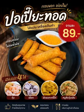 fried spring rolls