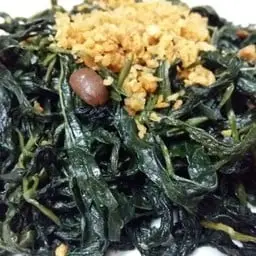 Stir-fried jute leaves