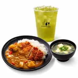 ชุดข้าวแกงกะหรี่ไก่ทงคัตสึ