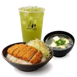 ชุดข้าวไก่ทงคัตสึ(เมนูขายดี)