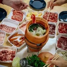 Seafood hot pot