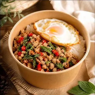 minced pork with basil