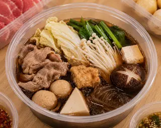 หม่าล่าชาบู น้ำซุปน้ำดำ