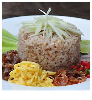 ข้าวคลุกกะปิ