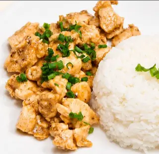 ไก่กระเทียมพริกไทย