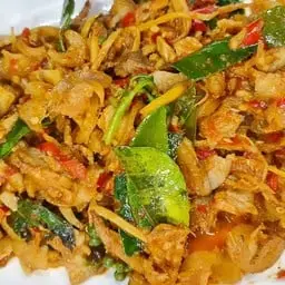 Wild boar and rice