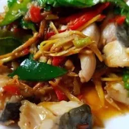 Catfish with rice