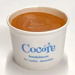 Thai tea flavored ice cream