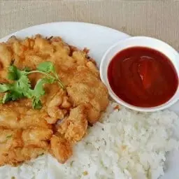 ข้าวไข่เจียวหมูสับ