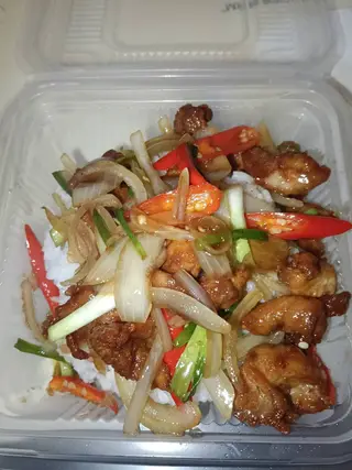 ผัดพริกอ่อน