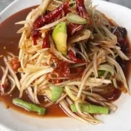 ส้มตำปู+ปลาร้า