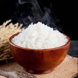 Plain rice