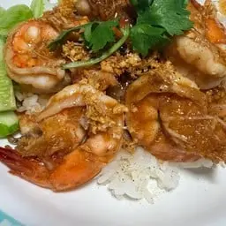 ผัดกระเทียมตามใจ (กับข้าว)