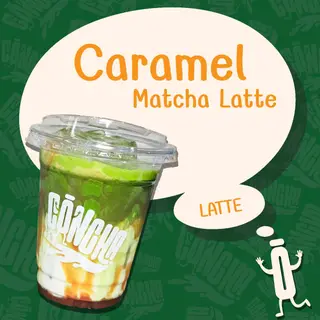Caramel Matcha Latte