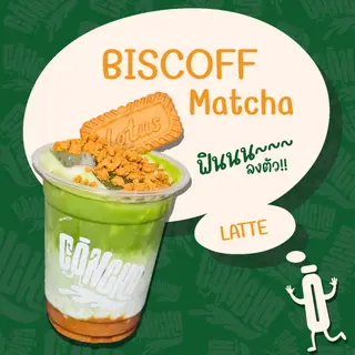Biscoff Matcha Latte
