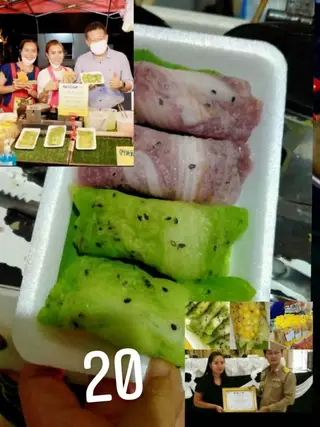 ทองม้วนสด2สี