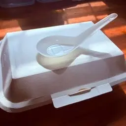 Box and spoon