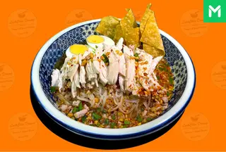 ก๋วยเตี๋ยวต้มยำอกไก่ฉีก