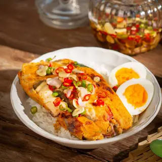 ห่อหมก ไข่แมงดา | ราดข้าว