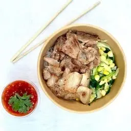 หมูกระทะย่างให้ชุดหมู&หมูสามชั้นไซร้M