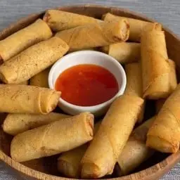 เปาะเปี๊ยะทอดไส้เผือก