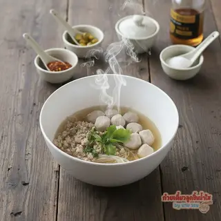 ลูกชิ้นหมูน้ำใส