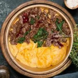 ข้าวกะเพราพริกแห้ง