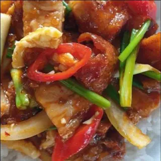ข้าวผัดพริกเผา